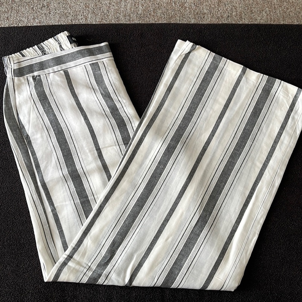 Express Wide Leg Linen Pants